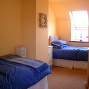 Doach Twin bedroom - holiday cottages Dumfries and Galloway