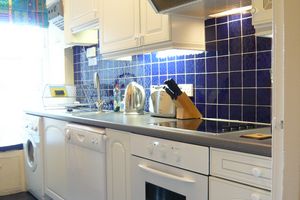 functional galley kitchen