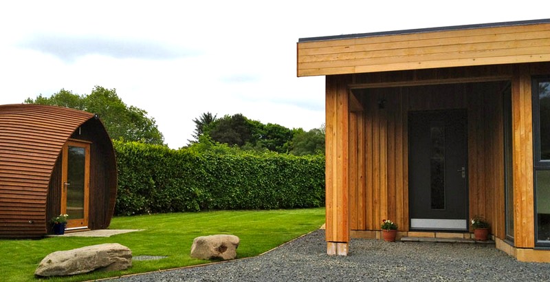log cabins in Scotland