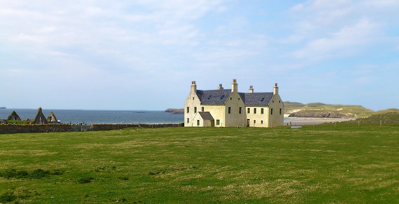 luxury seaside holiday house Scotland