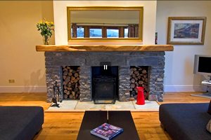 holiday cottage with view