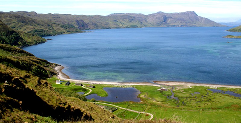 remote lochside cottages