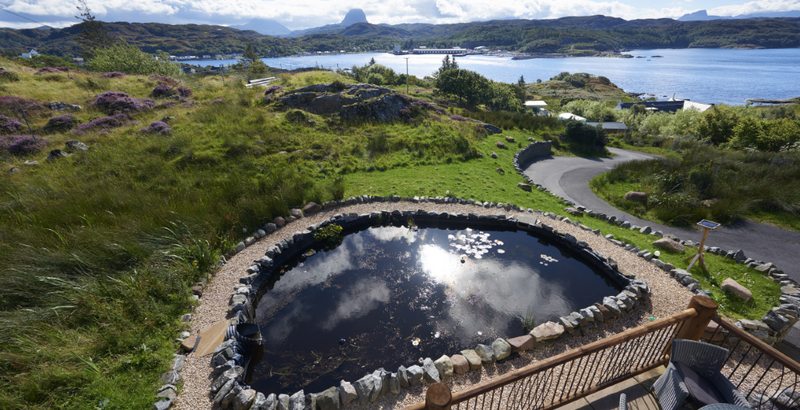 luxury log cabin Scotland