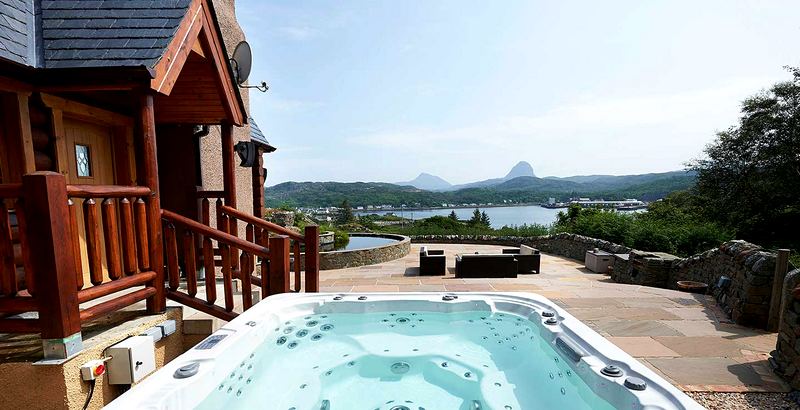 luxury Highland lodge